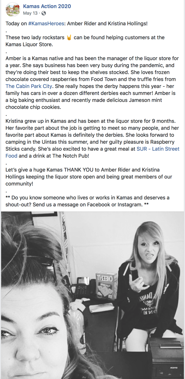 heroes amber and Kristina